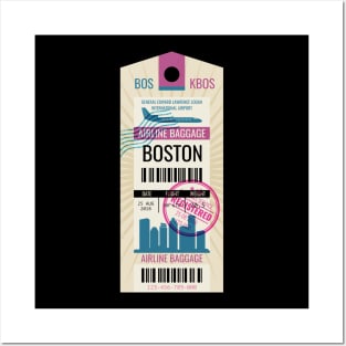 Boston Fligth Posters and Art